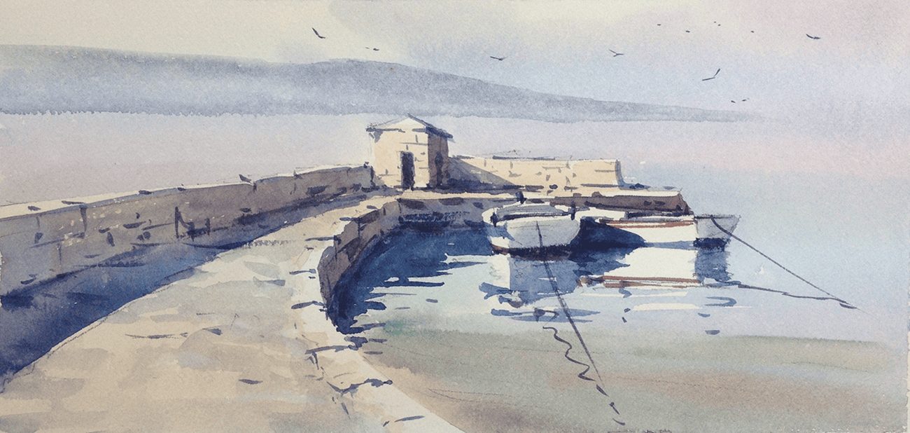 Akvarel, 37 x 17 prijatelji 1